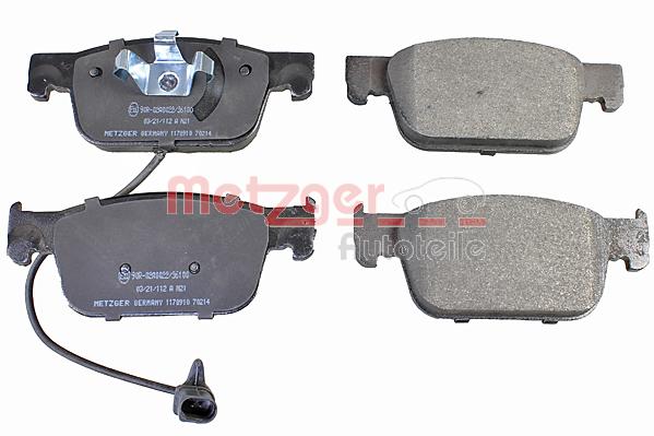 METZGER 1170910 GREENPARTS Bremsbelagsatz, Scheibenbremse